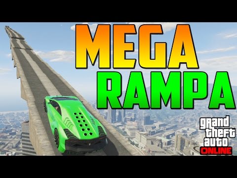 MEGA RAMPA ULTRA INFINITA!!! + Sorpresa xD - Gameplay GTA 5 Online Funny Moments