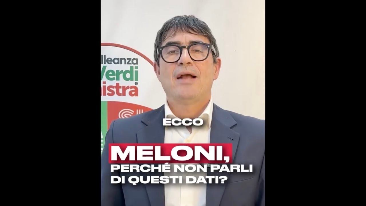 FRATOIANNI: "MELONI NON VUOLE CHE SI SAPPIA, MA I PREZZI DAL 2021 SONO IMPAZZITI"