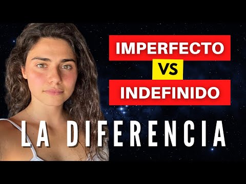 La diferencia entre IMPERFECTO e INDEFINIDO en ESPAÑOL
