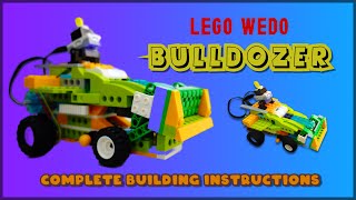 Lego Wedo 2.0 Bulldozer Building Instructions