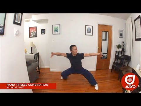 Hand Finesse Combination - Wushu At Home with Brandon Sugiyama