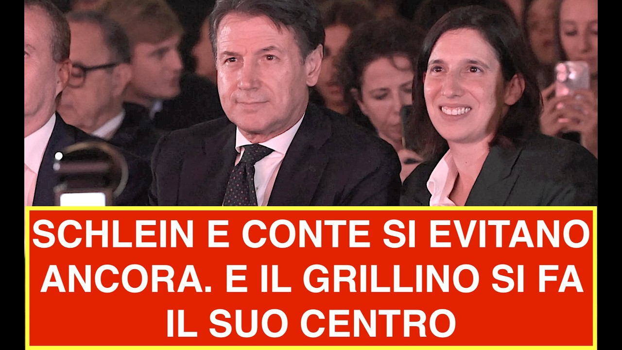 SCHLEIN E CONTE SI EVITANO ANCORA. E IL GRILLINO SI FA IL SUO CENTRO
