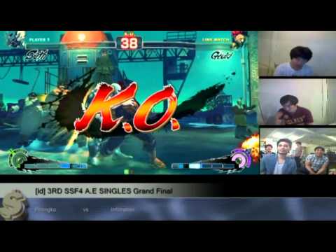 SSF4 AE - Poongko [Seth] vs Infiltration [Akuma] Grand Finals part 3