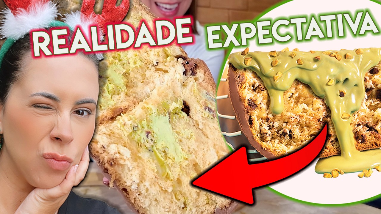 Panetones de Pistache que Decepcionaram! Cacau Show Vs Kopenhagen Vs Brasil Cacau