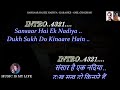 Sansar Hai Ek Nadiya 𝕀𝕞𝕡𝕣𝕠𝕧𝕖𝕕 𝕍𝕖𝕣𝕤𝕚𝕠𝕟 Karaoke With Scro
