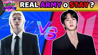 Download lagu BTS vs STRAY KIDS 💜​/​❤️​​ CUAL ES LA MEJOR CANCIÓN | KPOP TRIVIA GAME mp3