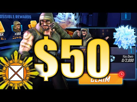 $50!!! (The Shatterer) Orb Opening [KARNAK] - Marvel Strike Force MSF