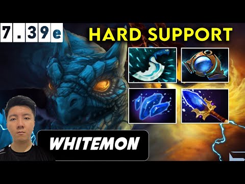 Whitemon Jakiro Hard Support - Dota 2 Patch 7.39e Pro gameplay Full Gameplay