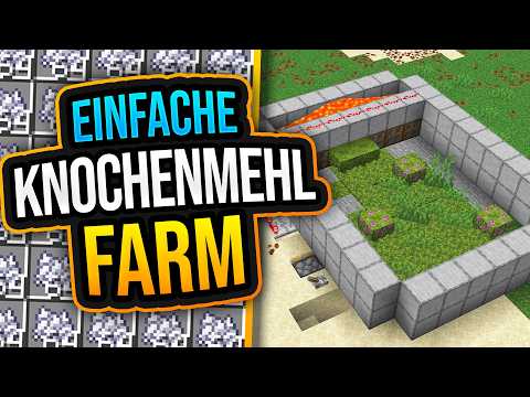 KNOCHENMEHL FARM (TUTORIAL) ✨Minecraft 1.21.10