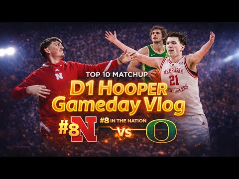D1 HOOPER GAMEDAY VLOG // GAME #17 VS OREGON