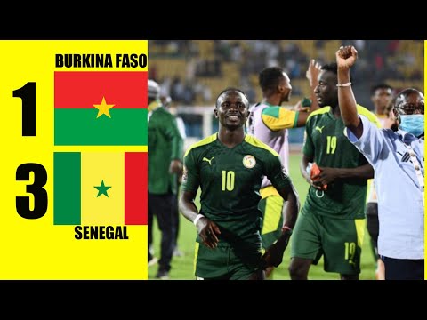 Burkina Faso vs Senegal 1-3 AFCON 2021 | Highlight Burkina Faso vs Senegal 1-3 2022 | SemiFinal