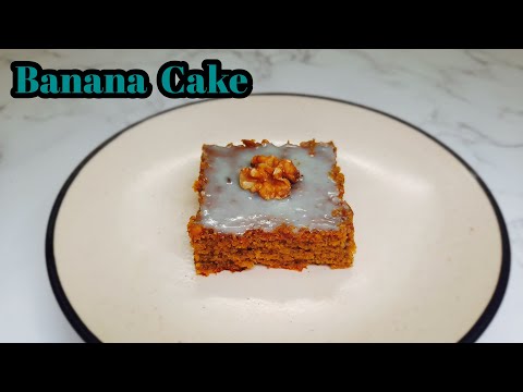 Banana cake | no sugar , no maida | 100 subscribers special ~ Rishi’s Cooking Diary