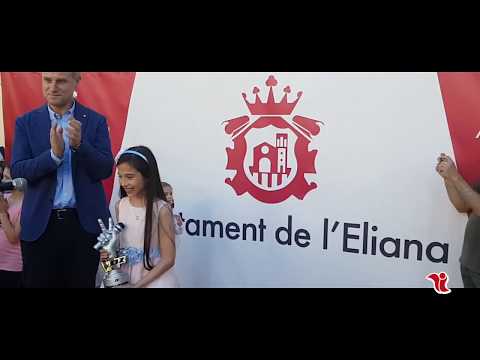 L'Eliana homenajea a Melani García, ganadora de la Voz kids 2018