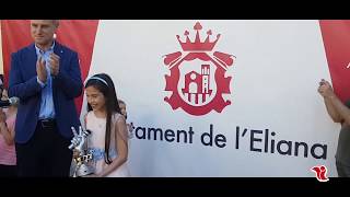 L'Eliana homenajea a Melani García, ganadora de la Voz kids 2018