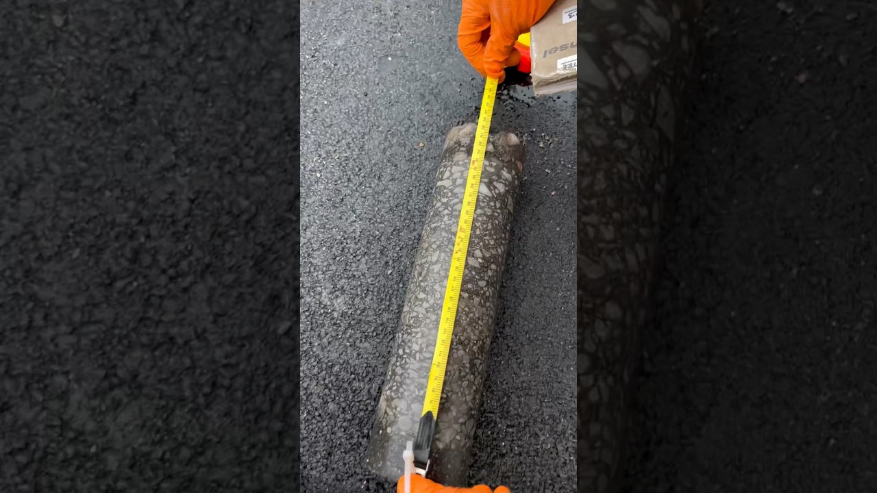 #shorts #pavement #construction #engineering #civil #youtubeshorts #highwaydesign #specimens
