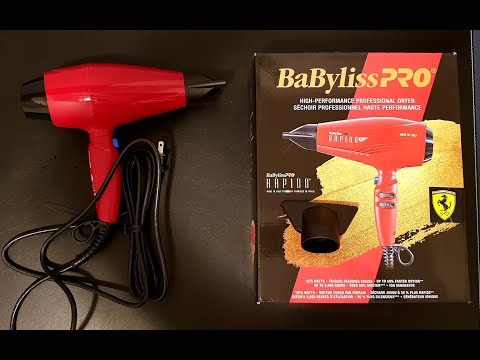 A review on Babyliss Pro RAPIDO Hair Dryer