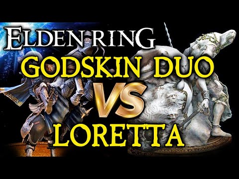 ELDEN RING BOSS VS. BOSS: Godskin Duo VS. Loretta Knight of the Haligtree!