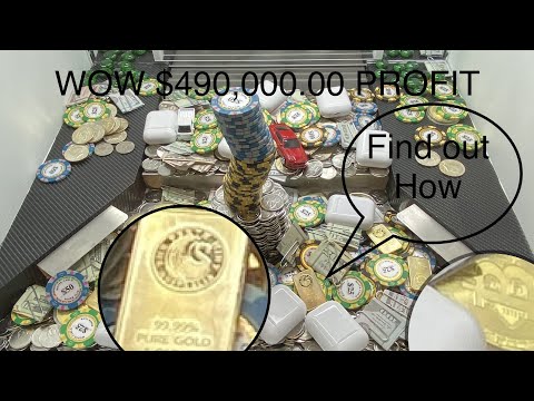 $ 490,000.00  Profit high limit Coin Pusher Season 2 Episode 15