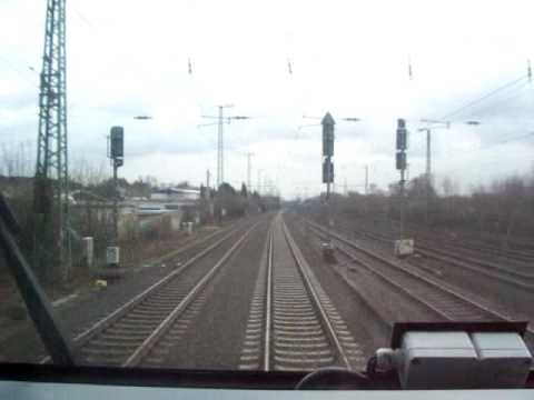 Führerstandsmitfahrt BR 101 Teil1