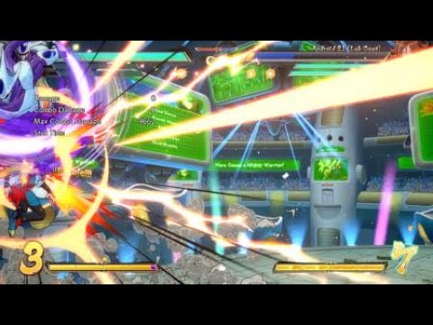 [DBFZ] This combo LITERALLY breaks Fighterz