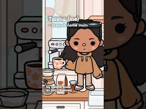 My Toca family introduction🤍 would you like to see roleplay with this family? 🥹 #tocaboca #toca