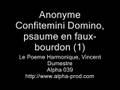 Anonyme - Confitemini Domino (1) 