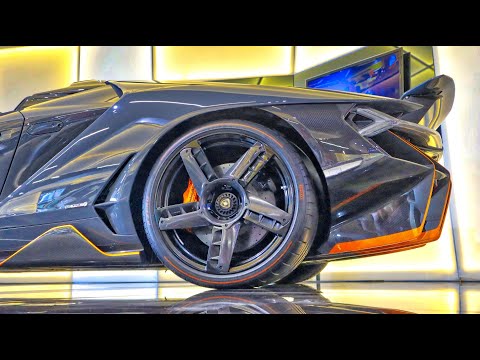 Lamborghini Centenario 770HP ANGRY BULL - Interior Exterior Closer Look at Al Ain Class Motors Dubai