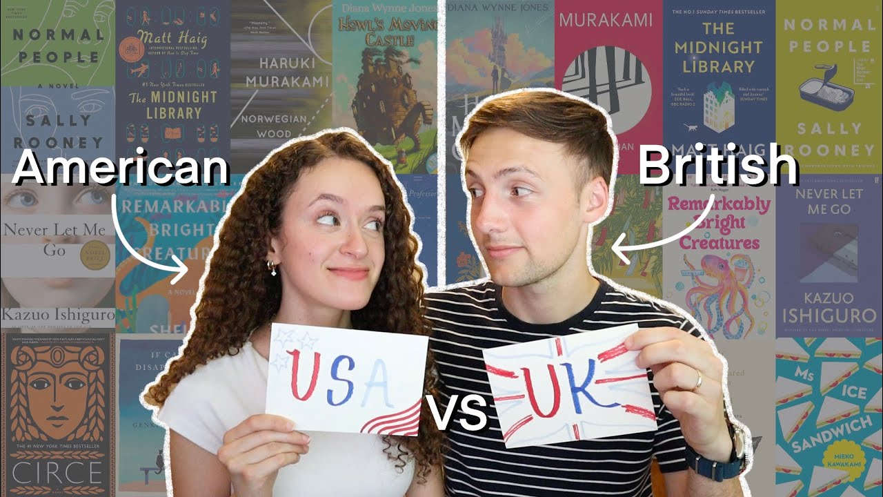 USA vs UK book covers: who designs them better? (feat. my British husband)