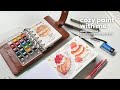 Cozy Paint With Me Using Watercolor Travel Paint Set Food Illustration Ft Fuumuui