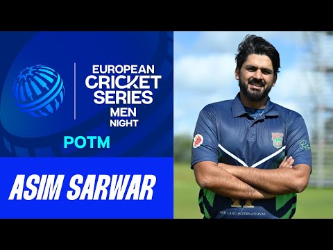 POTM Match 3: A.Sarwar - MAL vs GOR | Highlights | ECSN Portugal, 2025 | 03 Feb 2025 | ECSN25.003