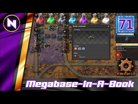 New Monitoring System for Direct Smelting | #71 | Factorio Megabase-In-A-Book Lets Play