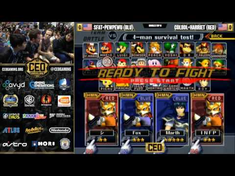 CEO2016 - CLG.SFAT + CLG.PewPewU vs. SS | Colbol + Harriet- Doubles Top 16