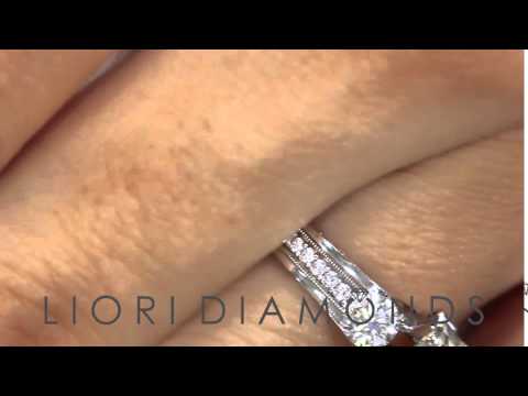 ER-SOLD-250 - 2.85 Carat I-VS1 Three Stone Princess Cut Diamond Engagement Ring 18k White Gold