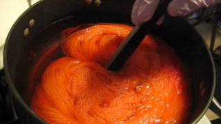 Dyeing Yarn with an Easter Egg Dyeing Kit