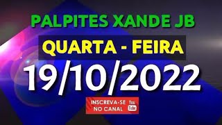 Palpite dia 19/10/2022 - JOGO DO BICHO TODAS AS LOTERIAS
