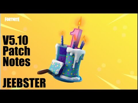 V5.10 Patch Notes Fortnite (COMPACT SMG)