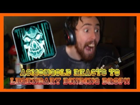 Asmongold's Reaction To Legendary Binding Drop