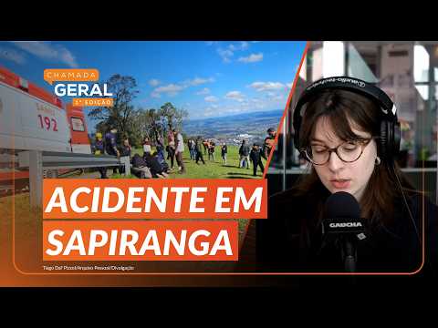 Polícia apura queda de PARAGLIDER que causou morte de piloto em Sapiranga | Chamada Geral 1