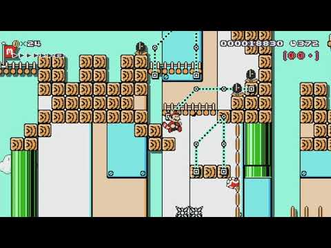 Sandcastle Heights by Riley - Super Mario Maker - No Commentary 1bm