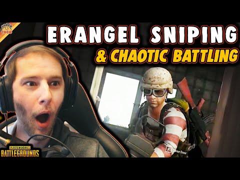 Erangel Sniping & Chaotic Battling with Reid - chocoTaco PUBG Gameplay | choco's Origins