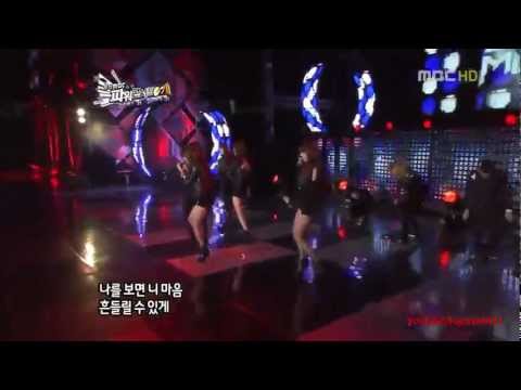 111010 - 4Minute - Mirror Mirror @ MBC 5th Power Concert