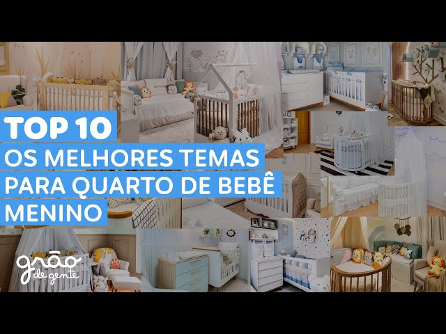 TOP 10- MELHORES TEMAS PARA QUARTO DE BEBÊ MENINO 💙