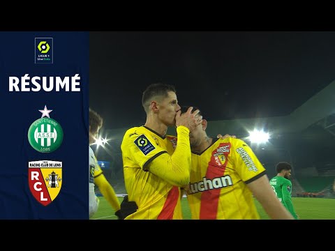 AS SAINT-ÉTIENNE - RC LENS (1 - 2) - Résumé - (ASSE - RCL) / 2021-2022