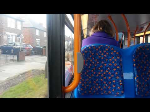 Stagecoach North East 19641 SP60DSE on X34 to Newcastle 24 03 18