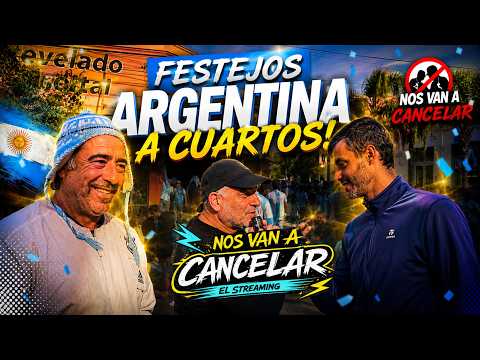 🇦🇷 ¡ARGENTINA ESTÁ EN CUARTOS! | Festejos en Las Varillas | la gente en la calle con Leo Lascano
