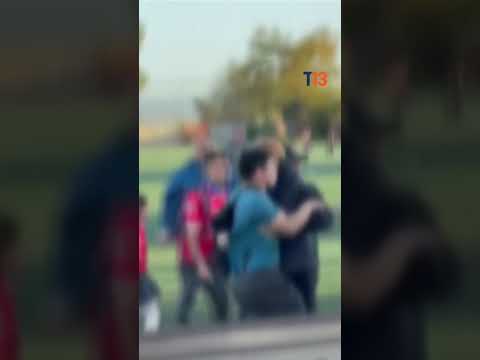 Violenta pelea en el futbol amateur en Nueva Imperial