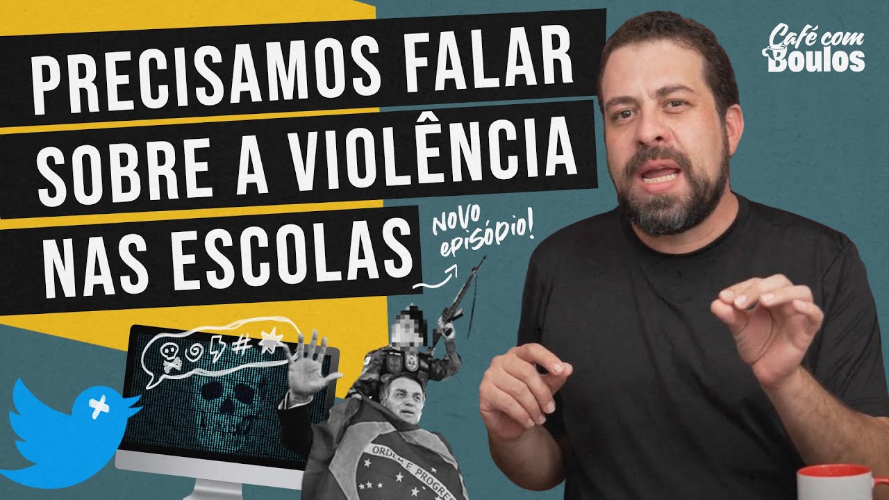 PRECISAMOS FALAR SOBRE A VIOLÊNCIA NAS ESCOLAS | Café com Boulos