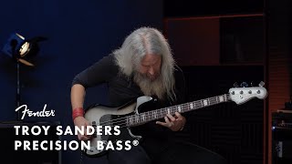 it gave an urge to rewatch Twin Peaks - Exploring The Troy Sanders Precision Bass | Fender Artist Signature | Fender