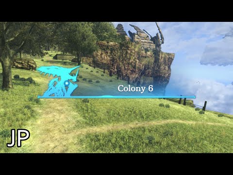 Xenoblade Chronicles Definitive Edition Cutscene 034 – Enter Colony 6 – JAPANESE