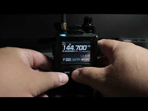Yaesu FT3D Display in the Dark